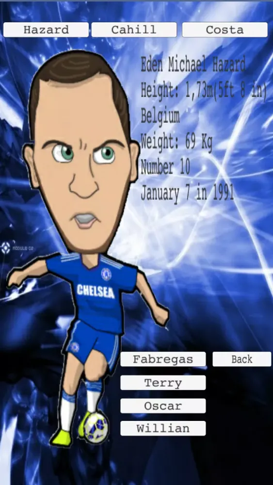 Capturas de tela do Chelsea Jump
