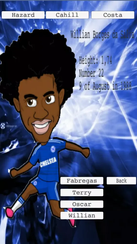 Capturas de tela do Chelsea Jump