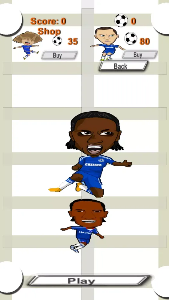 Capturas de tela do Chelsea Jump