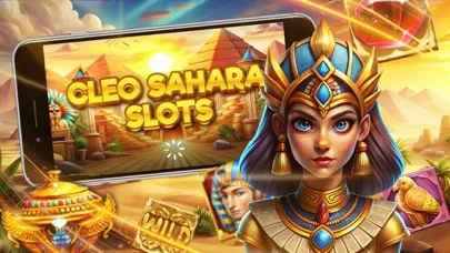 Cleo Sahara Slots应用截图
