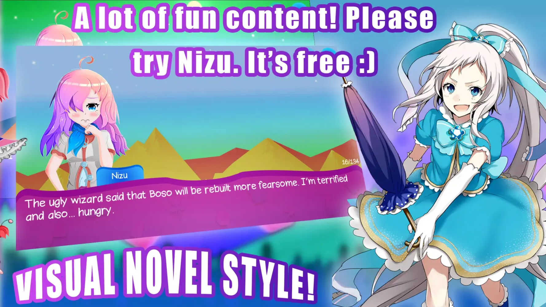 Capturas de pantalla de Nizu: Become Brave