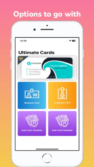 Employee ID Card Maker Screenshots