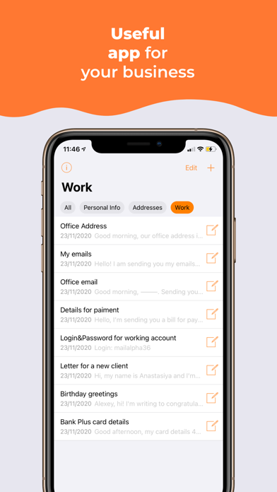 Message Templates - quick post Ekran Görüntüleri