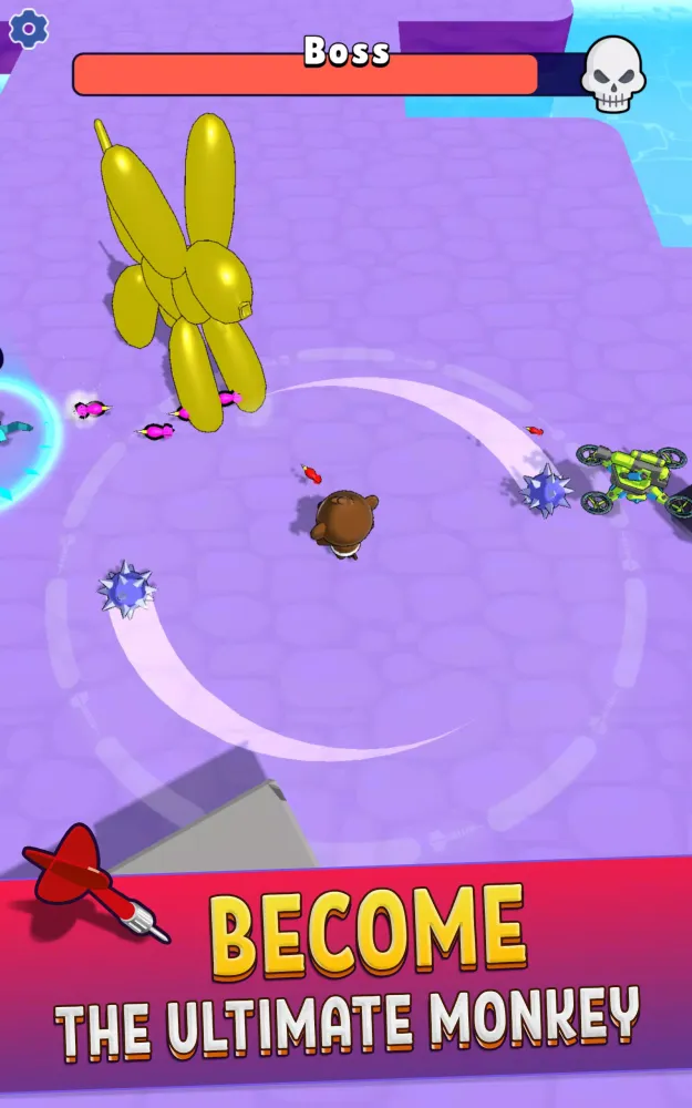 Ảnh chụp màn hình của Balloons Defense 3D