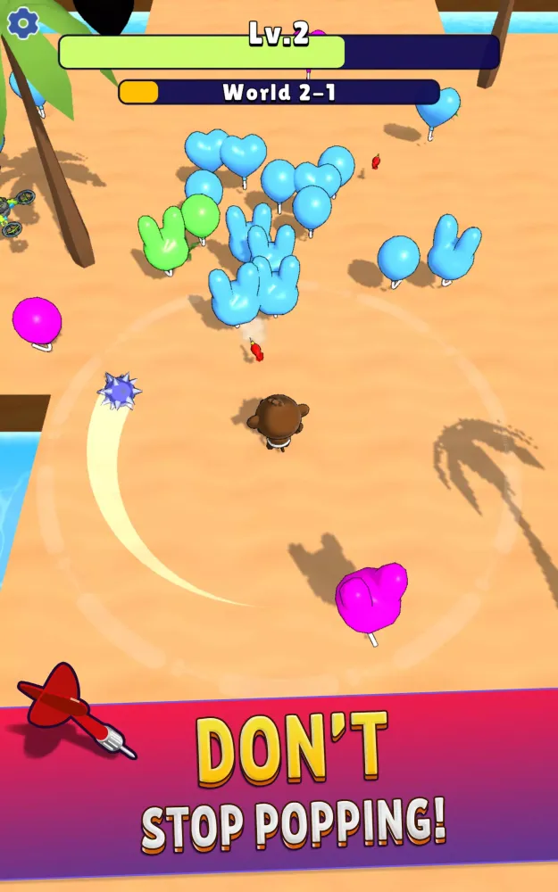 Ảnh chụp màn hình của Balloons Defense 3D