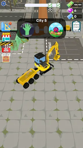 Screenshot di Dozer Demolish: City Tear Down