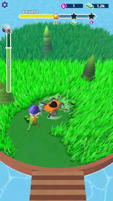 Grass Master: Lawn Mowing 3D 스크린샷