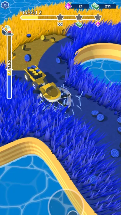 Grass Master: Lawn Mowing 3D 스크린샷