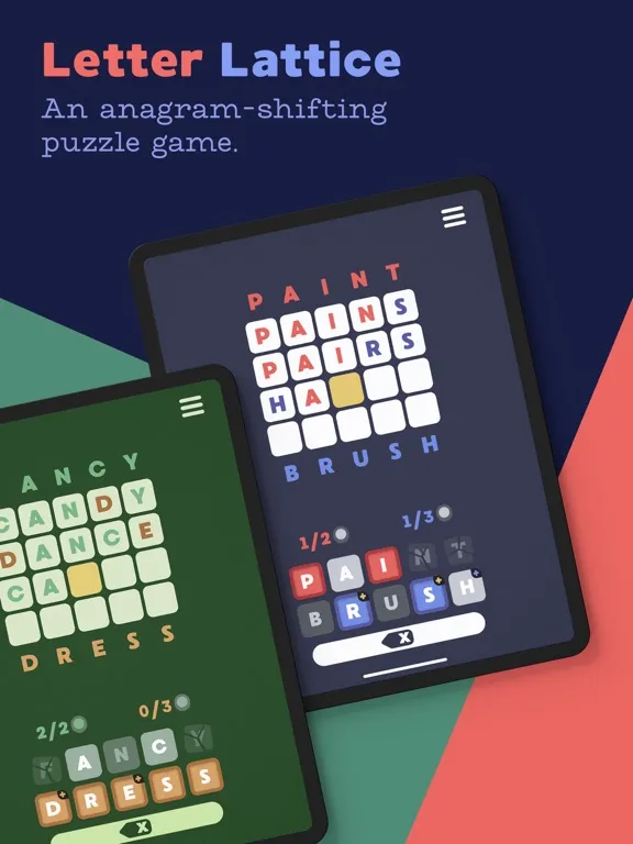 Letter Lattice iPad  Ekran Görüntüleri