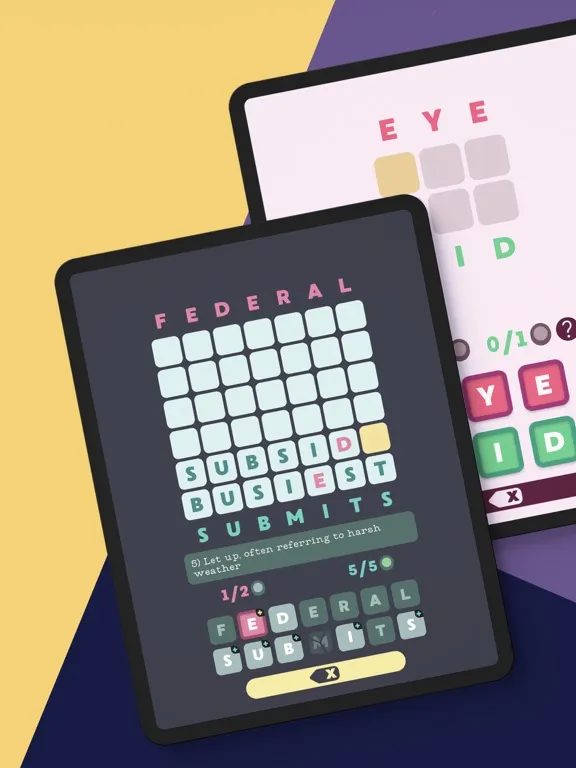 Letter Lattice iPad  Ekran Görüntüleri