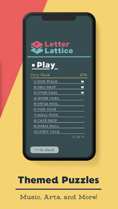 Letter Lattice Ekran Görüntüleri