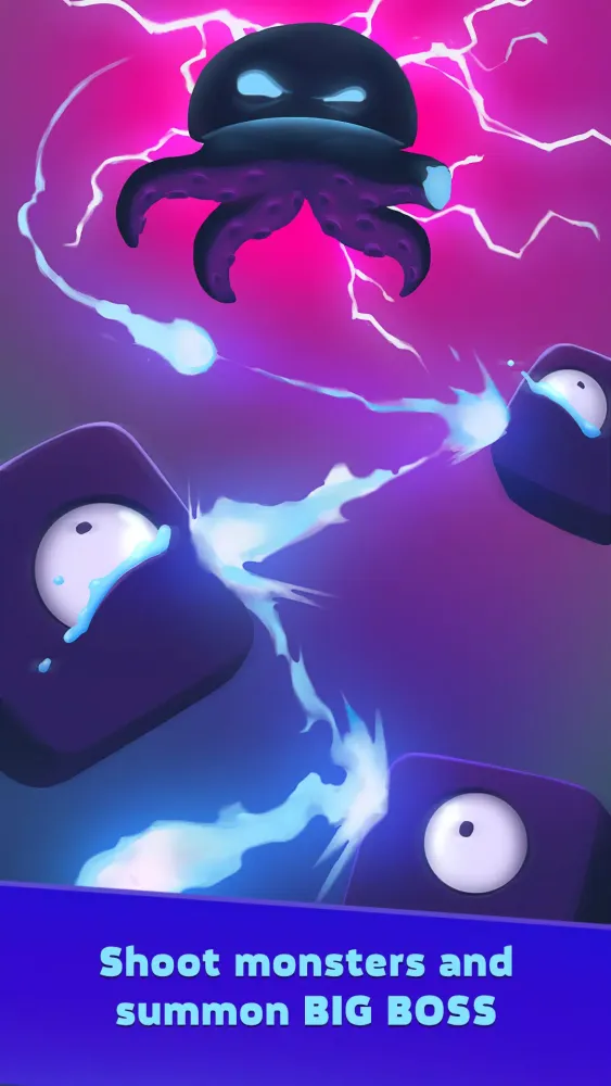Ảnh chụp màn hình của Pop Gun: a Brick Breaker game