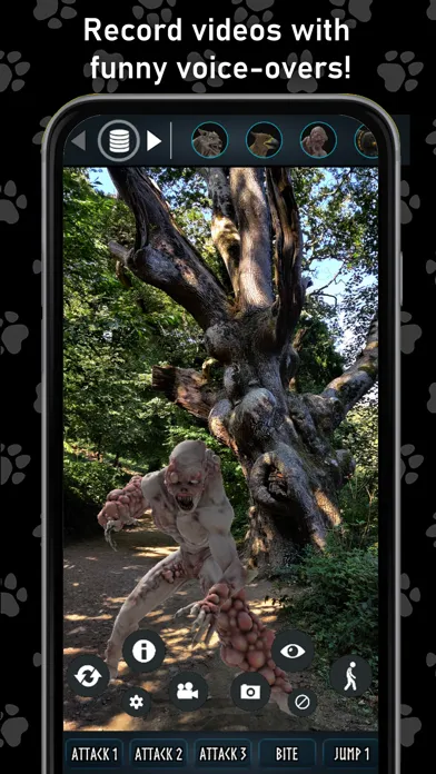 Eugene's Monsters AR Screenshots