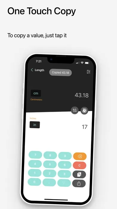 Screenshot di Units converter professional
