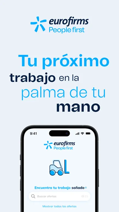 Ảnh chụp màn hình của Eurofirms - Ofertas de trabajo
