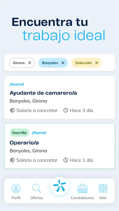 Ảnh chụp màn hình của Eurofirms - Ofertas de trabajo