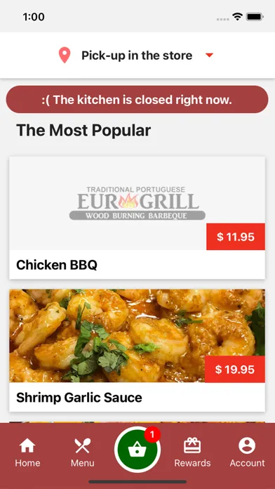 Ảnh chụp màn hình của EUROGRILL