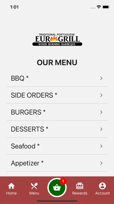 Ảnh chụp màn hình của EUROGRILL