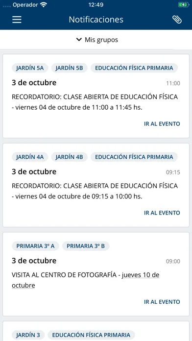 Tangkapan skrin Colegio y Liceo Bethesda