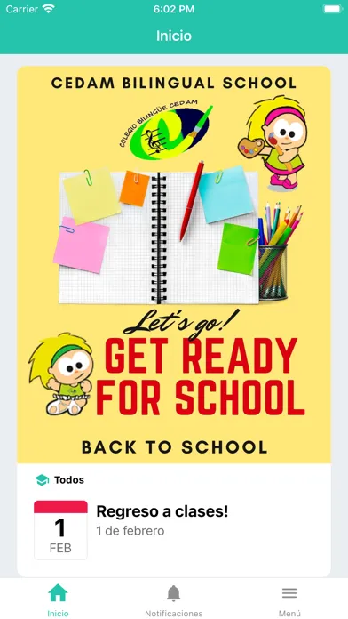 ภาพหน้าจอของ Colegio Bilingüe Cedam