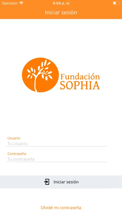 Zrzuty ekranu Fundación Sophia