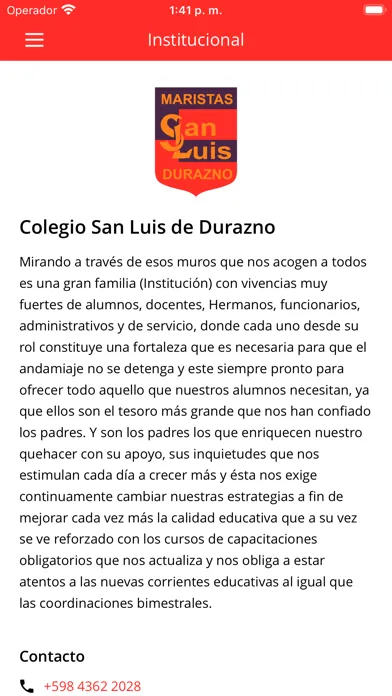 Colegio San Luis de Durazno سکرین شاٹس