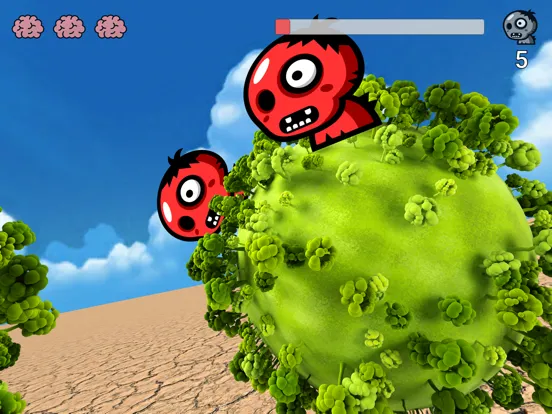 Zombie Eat Brain iPad  Screenshots
