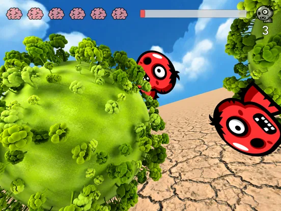 Zombie Eat Brain iPad  Screenshots