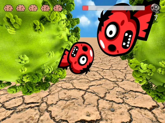Zombie Eat Brain iPad  Screenshots