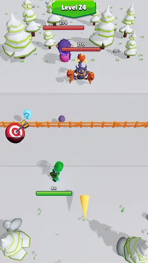 Capturas de tela do Archery Rivals