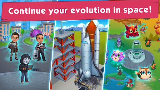 ภาพหน้าจอของ Game of Evolution: Idle Clicke
