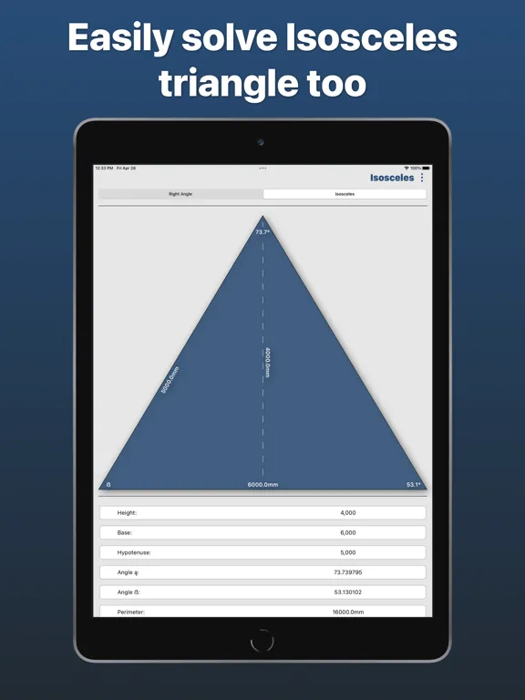 Zrzuty ekranu Trigr - Trigonometry Solver iPad 