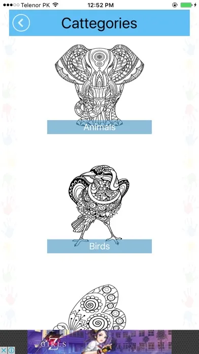 تصاویر Adult Coloring Book for Stress Releaved