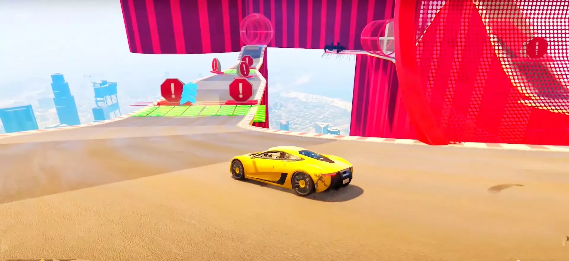 Captures d'écran de Car Parkour- Extreme GT Car