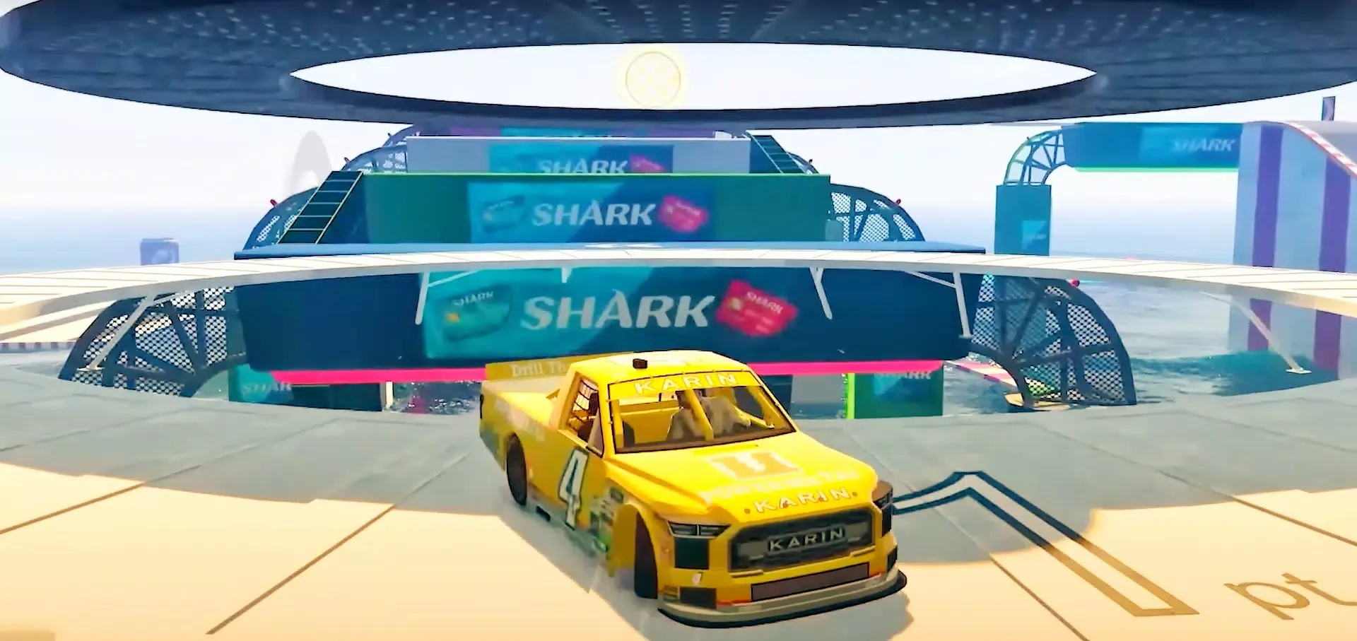 Captures d'écran de Car Parkour- Extreme GT Car