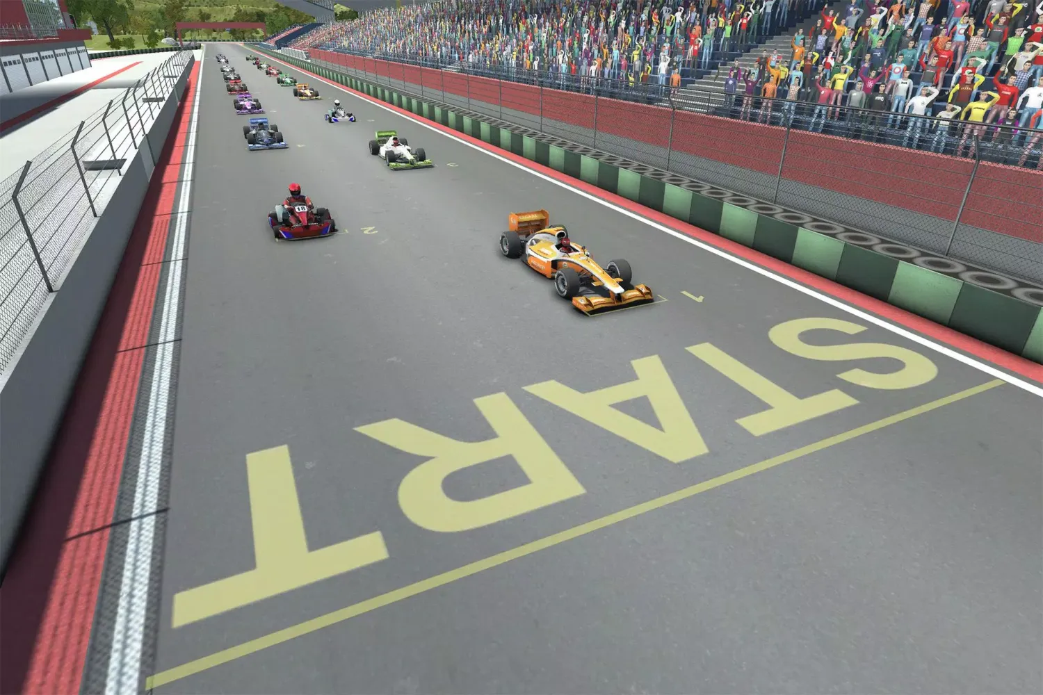 Kart vs Formula racing 2024 سکرین شاٹس