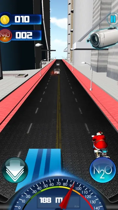 Santa Motorbike Racer - Kids Santa Gift Collection Screenshots