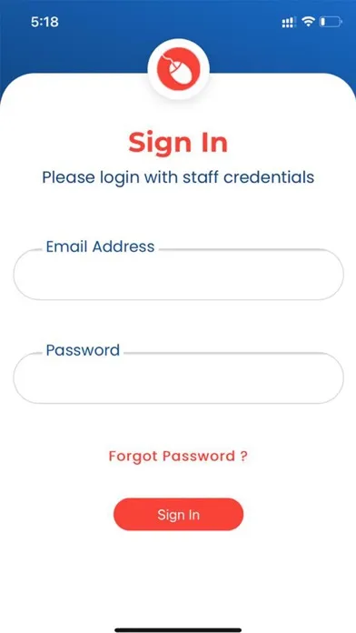 Ezy Signin Staff App Screenshots