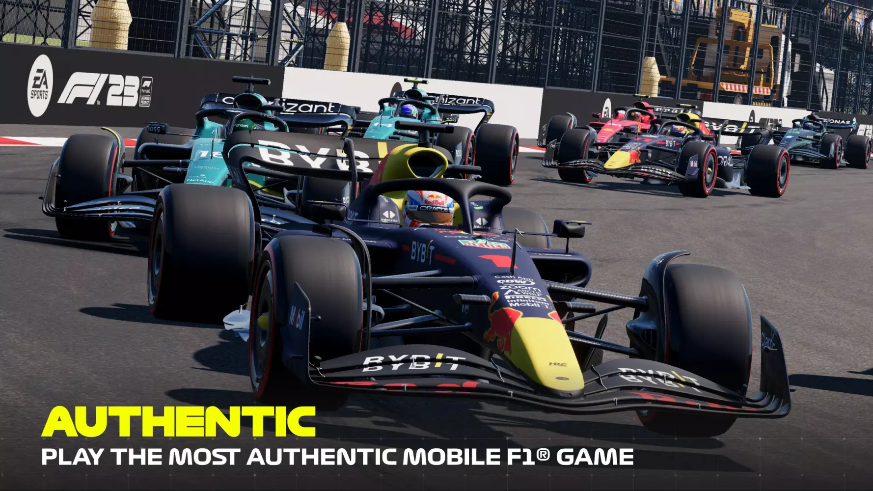 Zrzuty ekranu F1 Mobile Racing