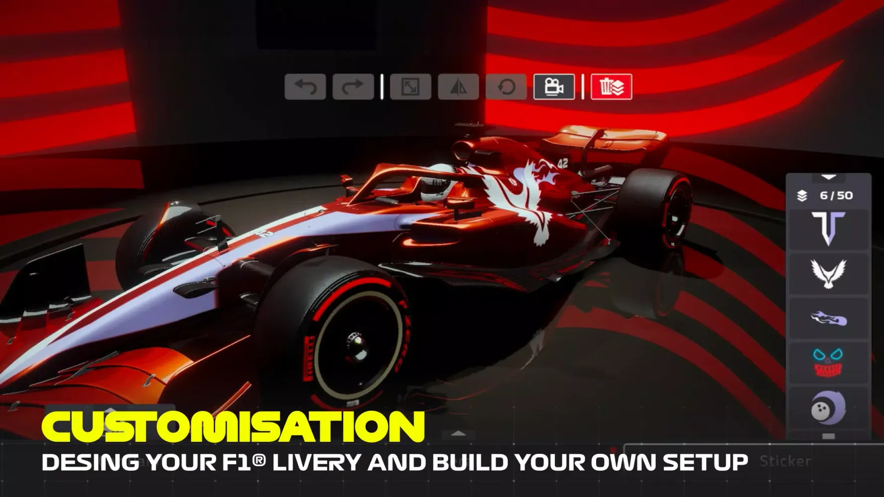 Zrzuty ekranu F1 Mobile Racing