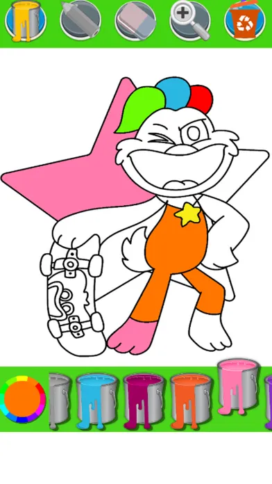 Dog's day coloring Screenshots