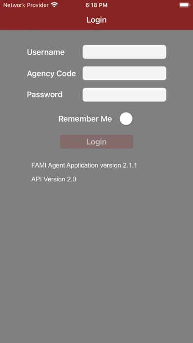 Capturas de pantalla de FAMI Agent App