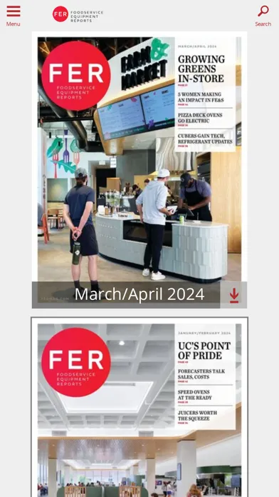 Скриншоты Foodservice Equipment Reports