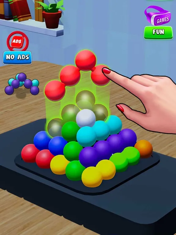 Kanooodle Brain Teaser Puzzle iPad 应用截图