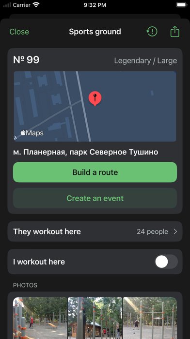 Street Workout Parks&Training应用截图