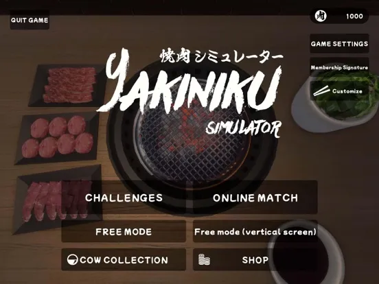 Yakiniku Simulator iPad  سکرین شاٹس