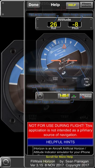 Aircraft Horizon Screenshots