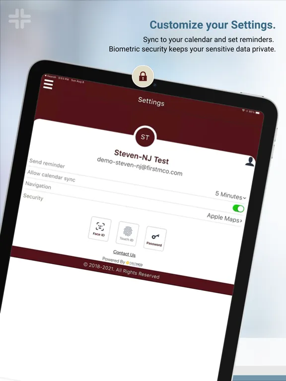 Active Care Scheduling iPad  স্ক্রিনশট
