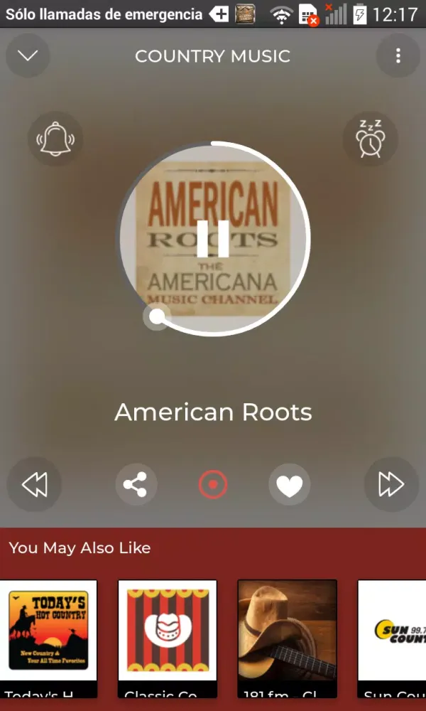 ภาพหน้าจอของ Country Music Old Radio Live
