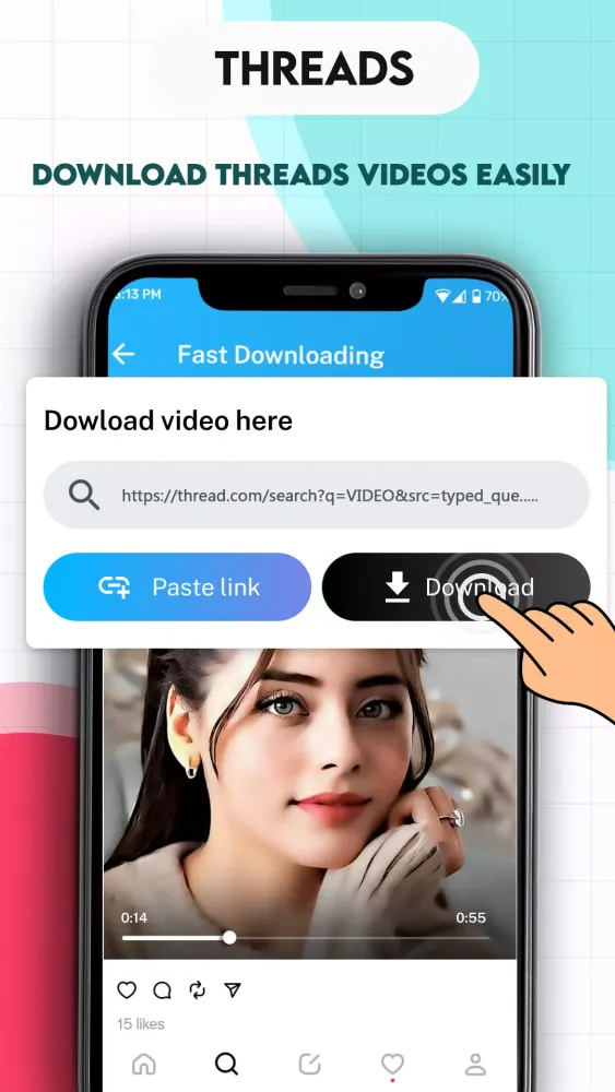 Capturas de tela do Video Downloader: Video Saver